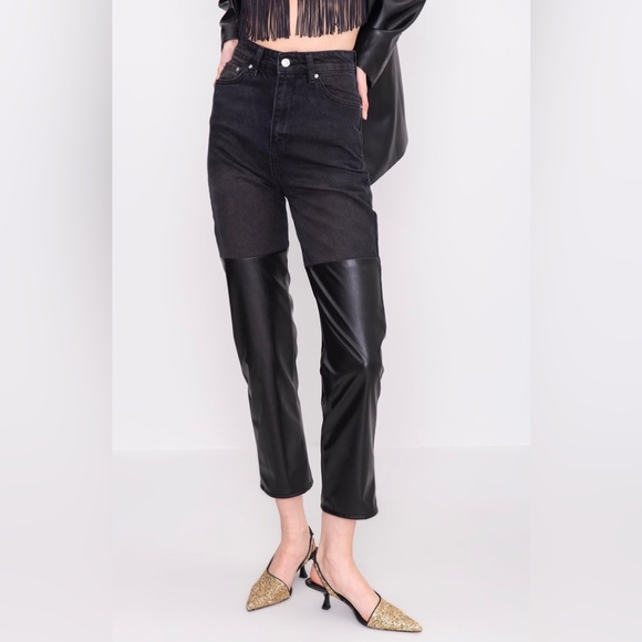 BSL Faux Leather/Jeans - Picture 4 of 9